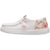 imageHEYDUDE Womens Wendy Funk Embroidered Floral SlipOn Loafers  Lightweight Comfortable EasyOn Casual ShoesIvoryMulti