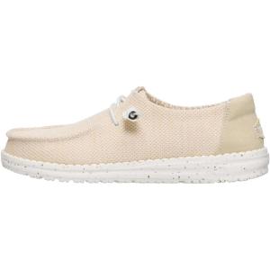 imageHEYDUDE Wendy Stretch Sox Womens Shoes Womens Slipon Loafers Comfortable ampamp LightWeightIrish Cream