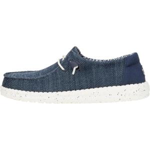 imageHEYDUDE Wendy Stretch Sox Womens Shoes Womens Slipon Loafers Comfortable ampamp LightWeightNavy