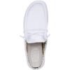 imageHEYDUDE Mens Wally Slip Stretch Canvas  Mens Shoes  Men Slipon Loafers  Comfortable ampamp LightWeightCanvas WhiteWhite