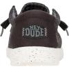 imageHey Dude Mens Wally Stretch Sox SlipOn Loafer ShoeBlackWhite