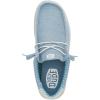 imageHey Dude Mens Wally Stretch Sox SlipOn Loafer ShoeCloud BlueDawn Blue