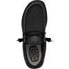 imageHey Dude Mens Wally Stretch Sox SlipOn Loafer ShoeTotal Black