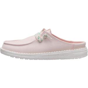 imageHEYDUDE Womens Wendy Slip Friendship Lace Mules  Lightweight SlipOn Shoes for Travel ampamp Casual WearRose Dust