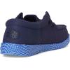 imageHEYDUDE Mens Wally Funk Warped Geo Little Big Kid SlipOnNavyBlue