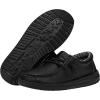 imageHey Dude UnisexChild Wally Funk KidsLeather Black