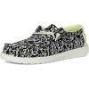 imageHEYDUDE Mens Wally Space Glow Little KidBig KidBlackWhite