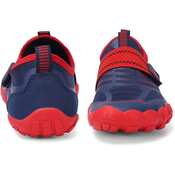 CIOR Boys ampamp Girls Water Shoes Sports Aqua Athletic Sneakers Lightweight Sport ShoesToddlerLittle KidBig Kid01rednavy