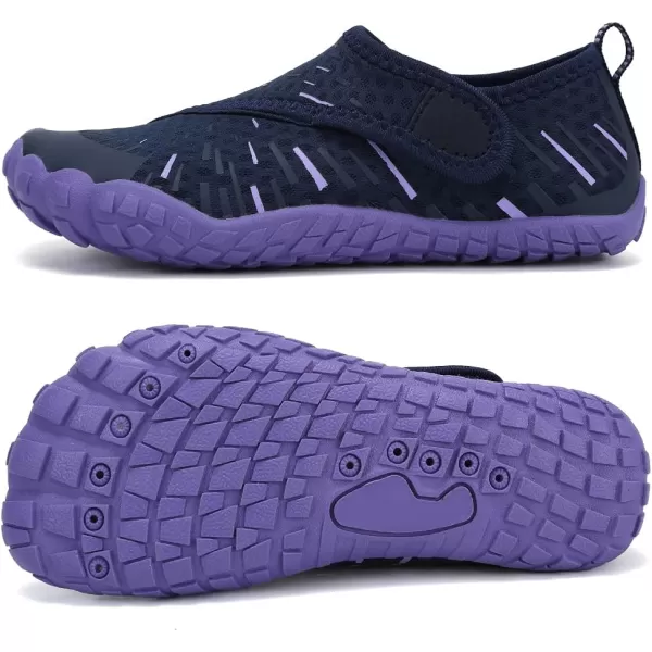 CIOR Boys ampamp Girls Water Shoes Sports Aqua Athletic Sneakers Lightweight Sport ShoesToddlerLittle KidBig Kid11purple