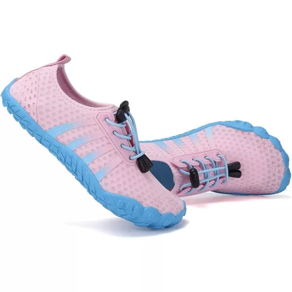 CIOR Boys ampamp Girls Water Shoes Sports Aqua Athletic Sneakers Lightweight Sport ShoesToddlerLittle KidBig Kid14bluepink