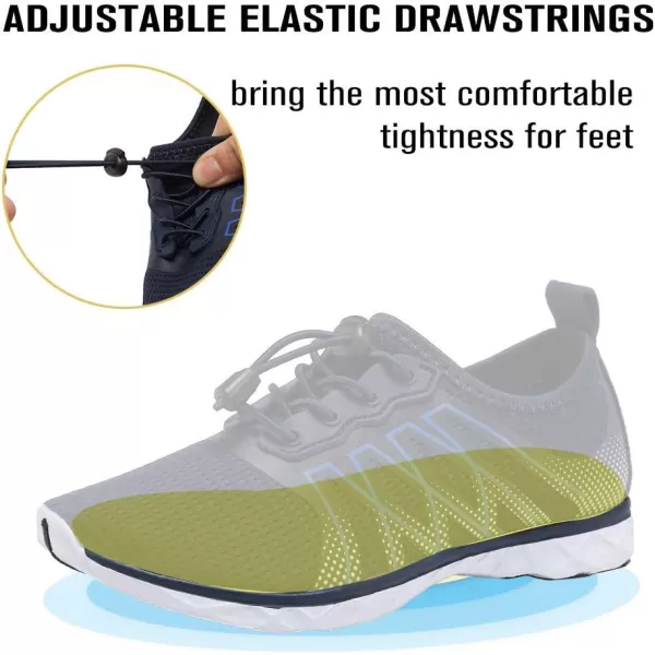 CIOR Kids Water Shoes Boys ampamp Girls Sports Aqua Athletic Sneakers Lightweight Sport ShoesLittle KidBig Kid5navy