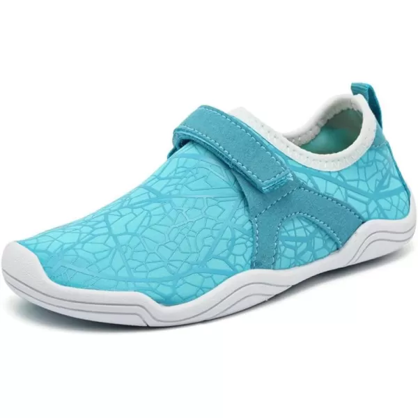 CIOR Kids Water Shoes Boys ampamp Girls Lightweight Sport Shoes Aqua Athletic ToddlerLittle KidBig KidWblue