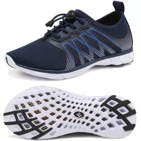 CIOR Kids Water Shoes Boys ampamp Girls Sports Aqua Athletic Sneakers Lightweight Sport ShoesLittle KidBig Kid5navy
