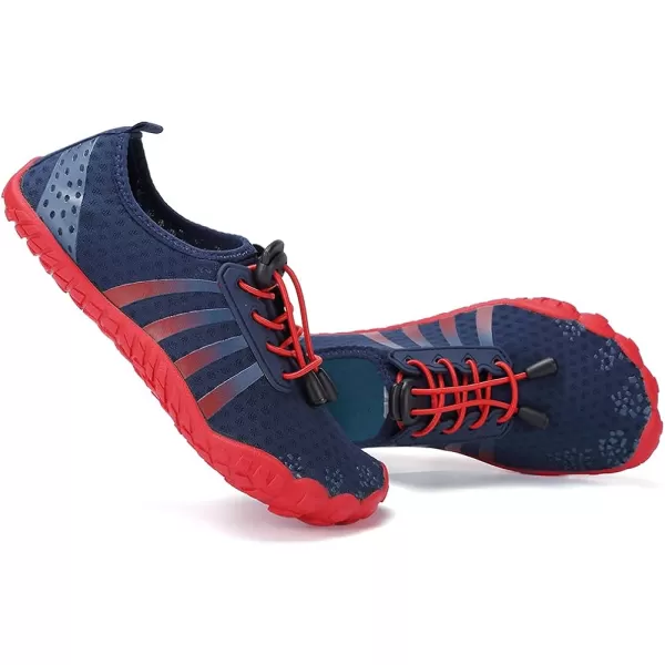 CIOR Boys amp Girls Water Shoes Sports Aqua Athletic Sneakers Lightweight Sport ShoesToddlerLittle KidBig Kid04navyred