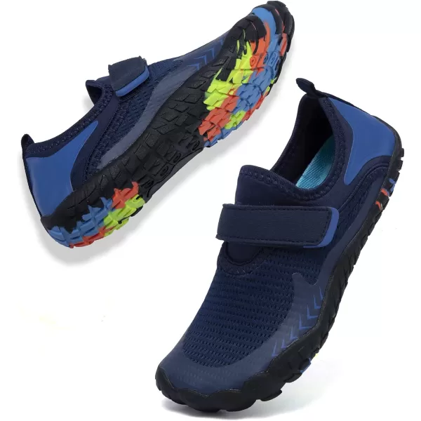 CIOR Boys amp Girls Water Shoes Sports Aqua Athletic Sneakers Lightweight Sport ShoesToddlerLittle KidBig Kid548navyblue