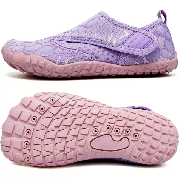 CIOR Kids Boys amp Girls Water Shoes Sports Aqua Athletic Sneakers Lightweight Sport Fast Dry ShoesToddlerLittle KidBig Kid549purplepink