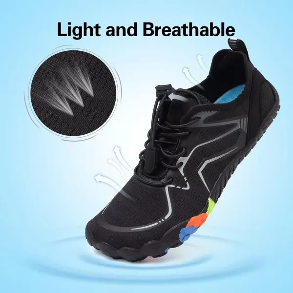 CIOR Kids Sneakers Boys Girls Lightweight Sport Shoes for Running Walking Water Shoes627black