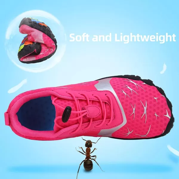 CIOR Kids Sneakers Boys Girls Lightweight Sport Shoes for Running Walking Water ShoesPlum