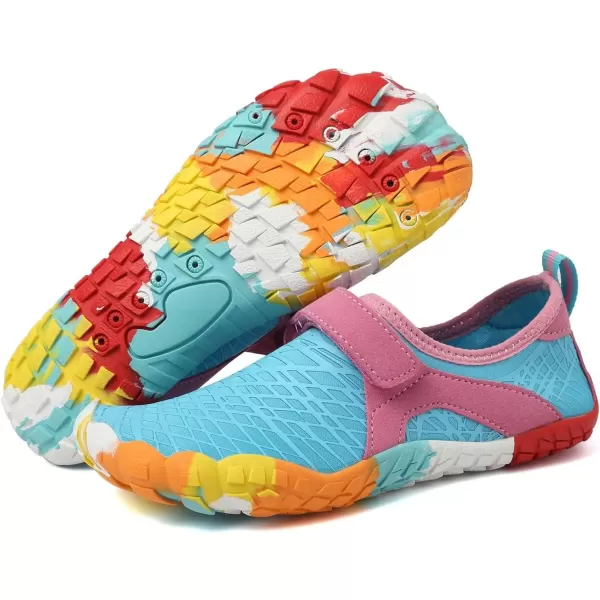 CIOR Kids Water Shoes Boys amp Girls Lightweight Sport Shoes Aqua Athletic ToddlerLittle KidBig Kid625lblue