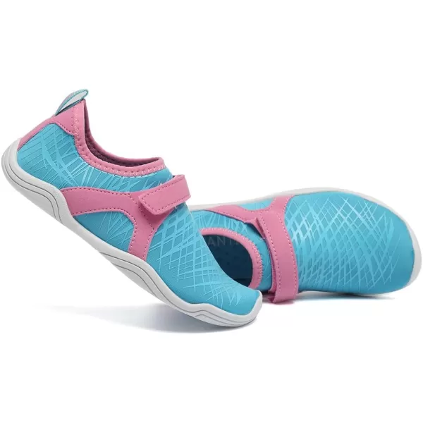 CIOR Kids Water Shoes Boys amp Girls Lightweight Sport Shoes Aqua Athletic ToddlerLittle KidBig KidKlight Blue