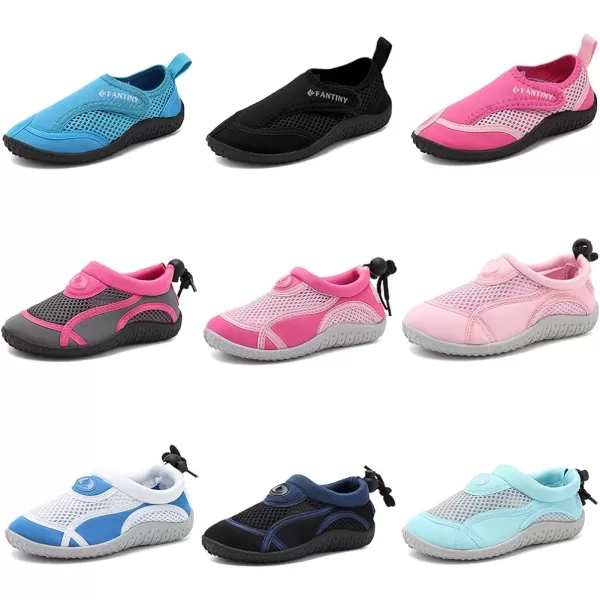 CIOR Toddler Kid Water Shoes Aqua Shoe Swimming Pool Beach Sports Athletic Shoes for Girls and BoysClassic20lightpink