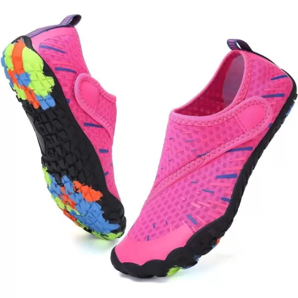 CIOR Kids Boys amp Girls Water Shoes Sports Aqua Athletic Sneakers Lightweight Sport Fast Dry ShoesToddlerLittle KidBig Kid11pink