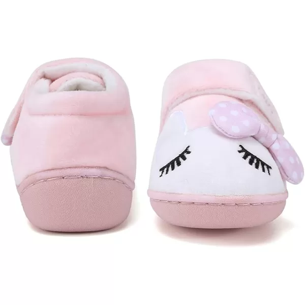 CIOR Toddler Slippers Boys Girls Socks Lightweight Comfort Slip on Kids Indoor Warm Home Shoes220rabbit