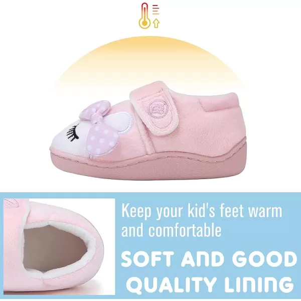 CIOR Toddler Slippers Boys Girls Socks Lightweight Comfort Slip on Kids Indoor Warm Home Shoes220rabbit