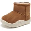 imageCIOR Baby Toddler Snow Boots Winter Warm Infant bootie AntiSlip Kids Newborn First walker Outdoor Shoes for Girls Boys