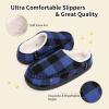 imageCIOR Boys Girls Slippers House Fuzzy Shoes Soft Slipon Slippers Slides Indoor OutdoorBluegz