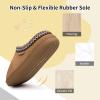 imageCIOR Boys Girls Slippers House Fuzzy Shoes Soft Slipon Slippers Slides Indoor OutdoorChestnuttfx