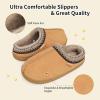 imageCIOR Boys Girls Slippers House Fuzzy Shoes Soft Slipon Slippers Slides Indoor OutdoorLight Browntfx