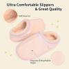 imageCIOR Boys Girls Slippers House Fuzzy Shoes Soft Slipon Slippers Slides Indoor OutdoorPinktfx