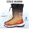 imageCIOR Womens Snow Boots Winter Waterproof Fur Lined Frosty Warm Snow Boots U119WMX001black40