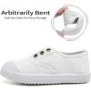 imageKids Canvas Sneaker Slipon Baby Boys Girls Casual Fashion Shoes41white