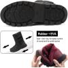 imageMen and Womens Waterproof Snow Boot Drawstring Cold Weather