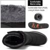 imageMen and Womens Waterproof Snow Boot Drawstring Cold Weather