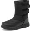 imageMen and Womens Waterproof Snow Boot Drawstring Cold Weather