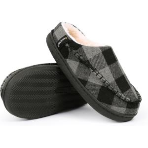 imageCIOR Boys Girls Slippers House Fuzzy Shoes Soft Slipon Slippers Slides Indoor OutdoorGraygz