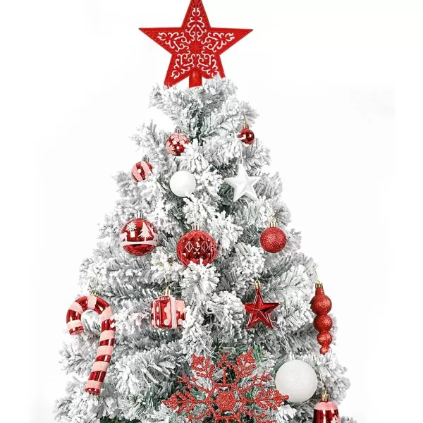 OurWarm 105pcs Christmas Ball Ornaments Shatterproof Christmas Ornaments Sets for Christmas Tree Decorations Holidays Home Party Decorations Tree Ornaments