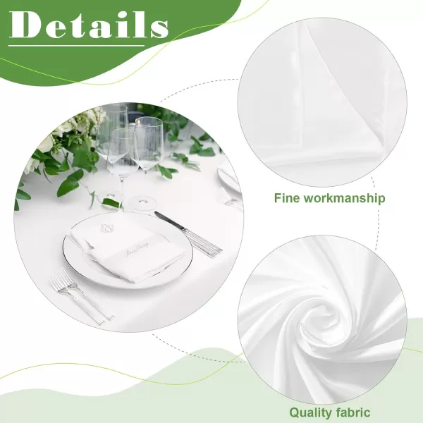 OurWarm 6PCS White Tablecloth 60 x 120 Inch Rectangle 6 Feet Table Cloth  Stain and Wrinkle Resistant Washable Polyester Table Cover for Dining Table Buffet Parties and CampingOurWarm 6PCS White Tablecloth 60 x 120 Inch Rectangle 6 Feet Table Cloth  Stain and Wrinkle Resistant Washable Polyester Table Cover for Dining Table Buffet Parties and Camping