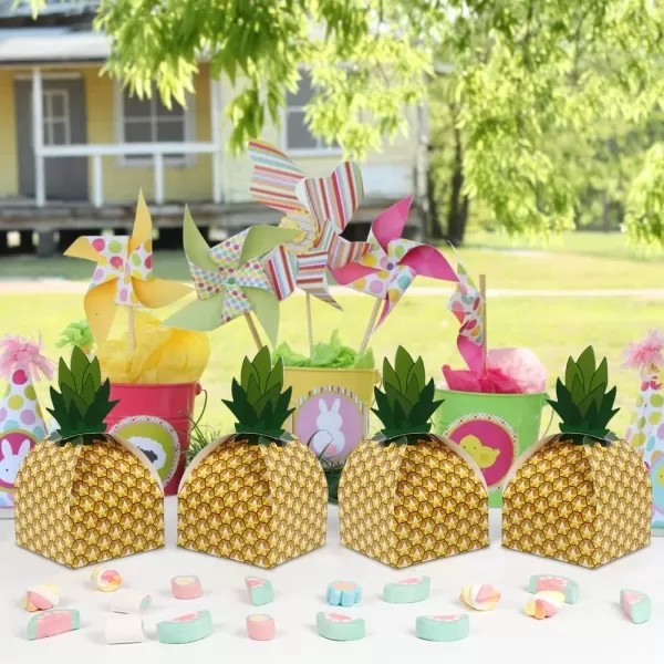 OurWarm 24pcs Pineapple Favor Boxes Small 3D Pineapple Gift Boxes for Tropical Hawaiian Themed Party Decorations Goodie Boxes for Luau BBQ Summer Beach Pool Fruit Candy Boxes Party FavorsOurWarm 24pcs Pineapple Favor Boxes Small 3D Pineapple Gift Boxes for Tropical Hawaiian Themed Party Decorations Goodie Boxes for Luau BBQ Summer Beach Pool Fruit Candy Boxes Party Favors