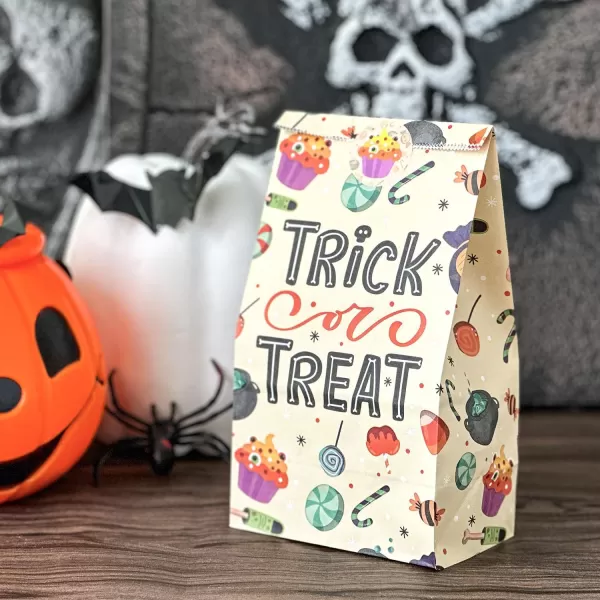 OurWarm 60Pcs Halloween Treat Bags Paper Gift Bags Small Candy Party Favor Goody goodie Bags with Trick or Treat Stickers for Halloween Party Decorations SuppliesOurWarm 60Pcs Halloween Treat Bags Paper Gift Bags Small Candy Party Favor Goody goodie Bags with Trick or Treat Stickers for Halloween Party Decorations Supplies