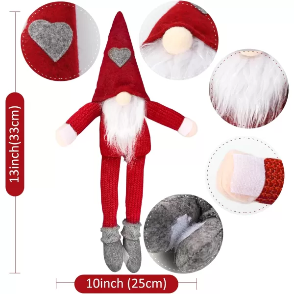 OurWarm 6pcs Christmas Gnomes Wine Bottle Cover Santa Handmade Swedish Tomte Plush Gnomes Wine Bottle Toppers for Home Holiday Christmas DecorationsOurWarm 6pcs Christmas Gnomes Wine Bottle Cover Santa Handmade Swedish Tomte Plush Gnomes Wine Bottle Toppers for Home Holiday Christmas Decorations