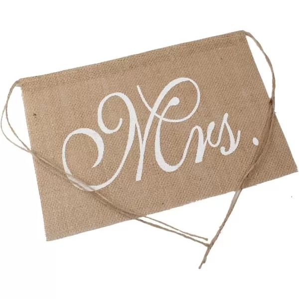 OurWarm Burlap Bows Mr amp Mrs Burlap Chair Banner Set Chair Sign Garland Rustic Wedding Party DecorationOurWarm Burlap Bows Mr amp Mrs Burlap Chair Banner Set Chair Sign Garland Rustic Wedding Party Decoration