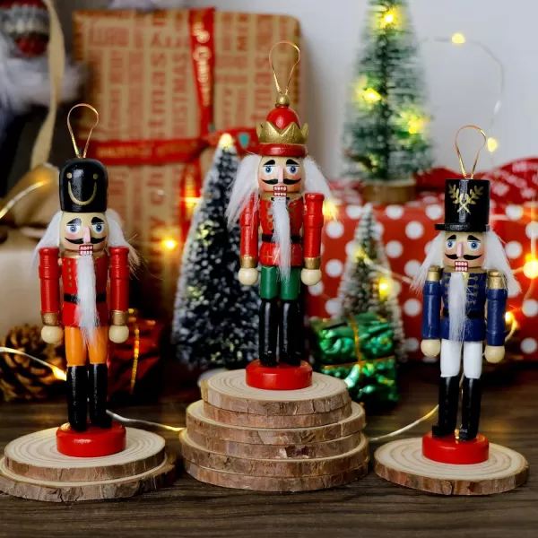 OurWarm Nutcracker Christmas Decorations 6Pcs Christmas Nutcrackers Ornaments Nutcracker Figures for Christmas Tree Ornaments Birthday Gift Home Party Xmas DecorationsOurWarm Nutcracker Christmas Decorations 6Pcs Christmas Nutcrackers Ornaments Nutcracker Figures for Christmas Tree Ornaments Birthday Gift Home Party Xmas Decorations