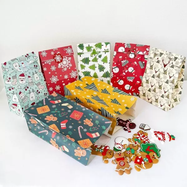 OurWarm 48Pcs Christmas Treat Bags Paper Gift Bags Small Candy Party Favor Goody Goodies Bags with Stickers Party Favor Bags Holiday Giftgiving for Kids Christmas Xmas Party Decorations SuppliesOurWarm 48Pcs Christmas Treat Bags Paper Gift Bags Small Candy Party Favor Goody Goodies Bags with Stickers Party Favor Bags Holiday Giftgiving for Kids Christmas Xmas Party Decorations Supplies