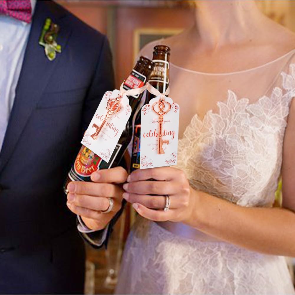 OurWarm 30PCS Key Bottle Opener Party Favors with Tags and Ribbons Rose Gold Bridal Shower Party Wedding Favors Perfect Baby Shower Souvenirs for Guest Bulk Wedding Gifts Decorations 3 StylesOurWarm 30PCS Key Bottle Opener Party Favors with Tags and Ribbons Rose Gold Bridal Shower Party Wedding Favors Perfect Baby Shower Souvenirs for Guest Bulk Wedding Gifts Decorations 3 Styles