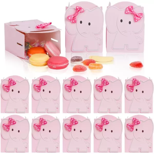 OurWarm 50Pcs Elephant Baby Shower Party Favor Boxes for Girls Pink Gift Boxes for Girl Birthday Parties Gender Neutral Girl Baby Showers Decorations 43x 24x 31inchesOurWarm 50Pcs Elephant Baby Shower Party Favor Boxes for Girls Pink Gift Boxes for Girl Birthday Parties Gender Neutral Girl Baby Showers Decorations 43x 24x 31inches