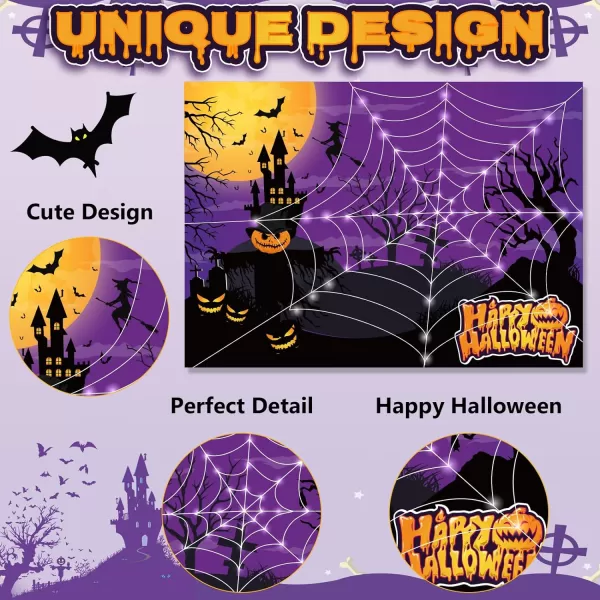 OurWarm Thanksgiving Party Games Kids Pin The Pilgrimage Hat on The Turkey Game Funny Fall Festival Games for Kids Thanksgiving Turkey Pin Game Turkey Party Supplies ActivitiesCobweb